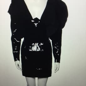 Saint Laurent Virgin Wool Mini Dress — image 1