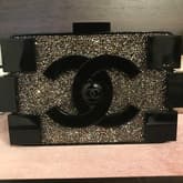 Chanel Black 2014 Lego Clutch — image 1