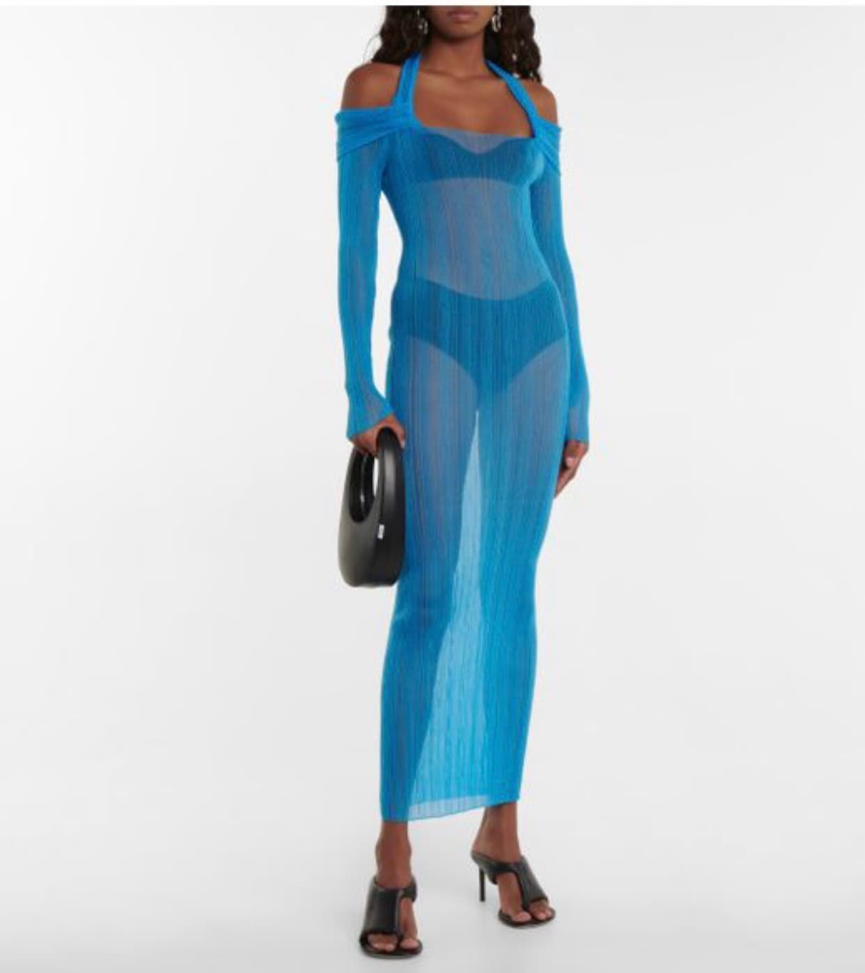 Coperni Sheer Knit Dress
