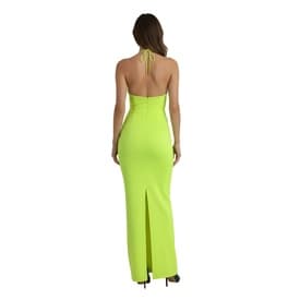 Alex Perry Neon Yellow Cut Out Gown — image 4