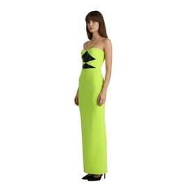 Alex Perry Neon Yellow Cut Out Gown — image 7
