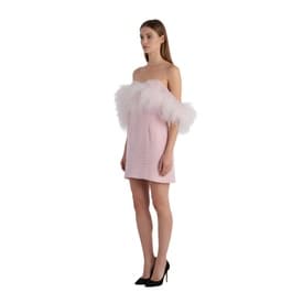 Magda Butrym Pink Feather Dress — image 7