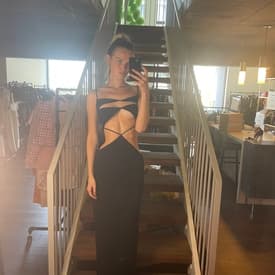 Monot Black Cutout Gown — image 1