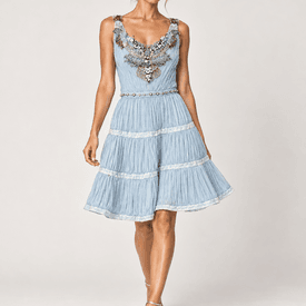 Reem Acra Vintage Midi Tulle Dress — image 2