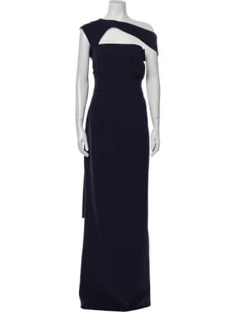 Safiyaa Asymmetrical Long Dress