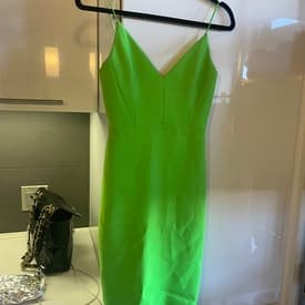 Alex Perry Green Strappy Dress Size 0 — image 1