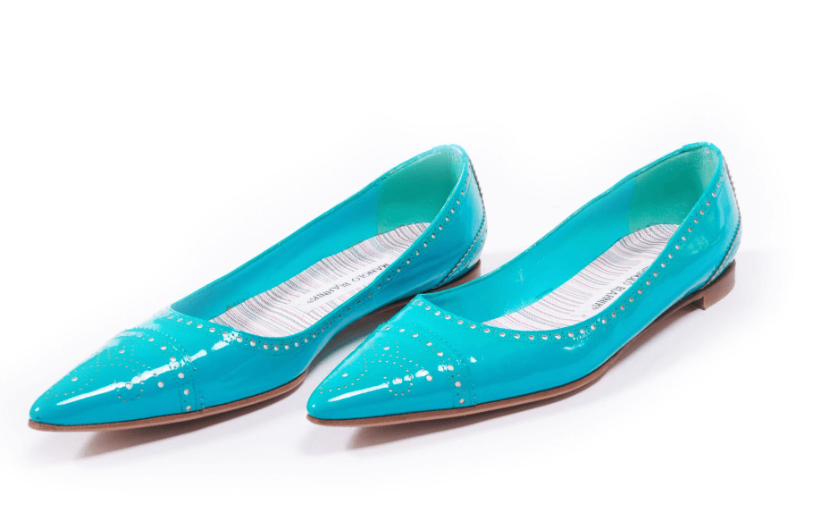 Manolo Blahnik Teal Pumps