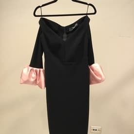 Greta Constantine Puff Sleeve Dress — image 1