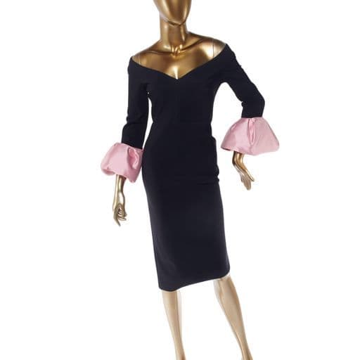 Greta Constantine Puff Sleeve Dress