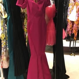 Zac Posen Pink Gown — image 1
