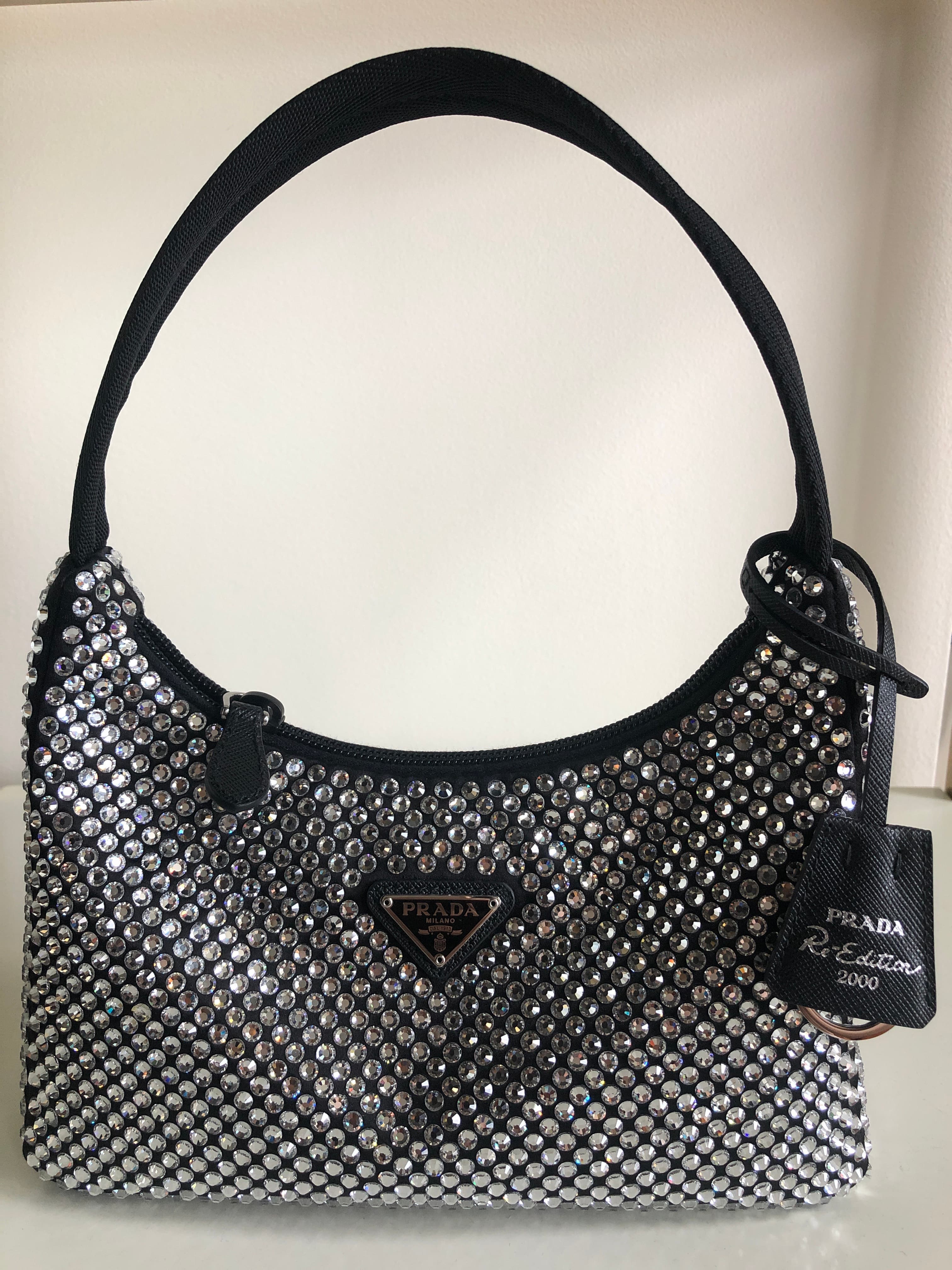Prada Rhinestone Re-edition 2000 Bag