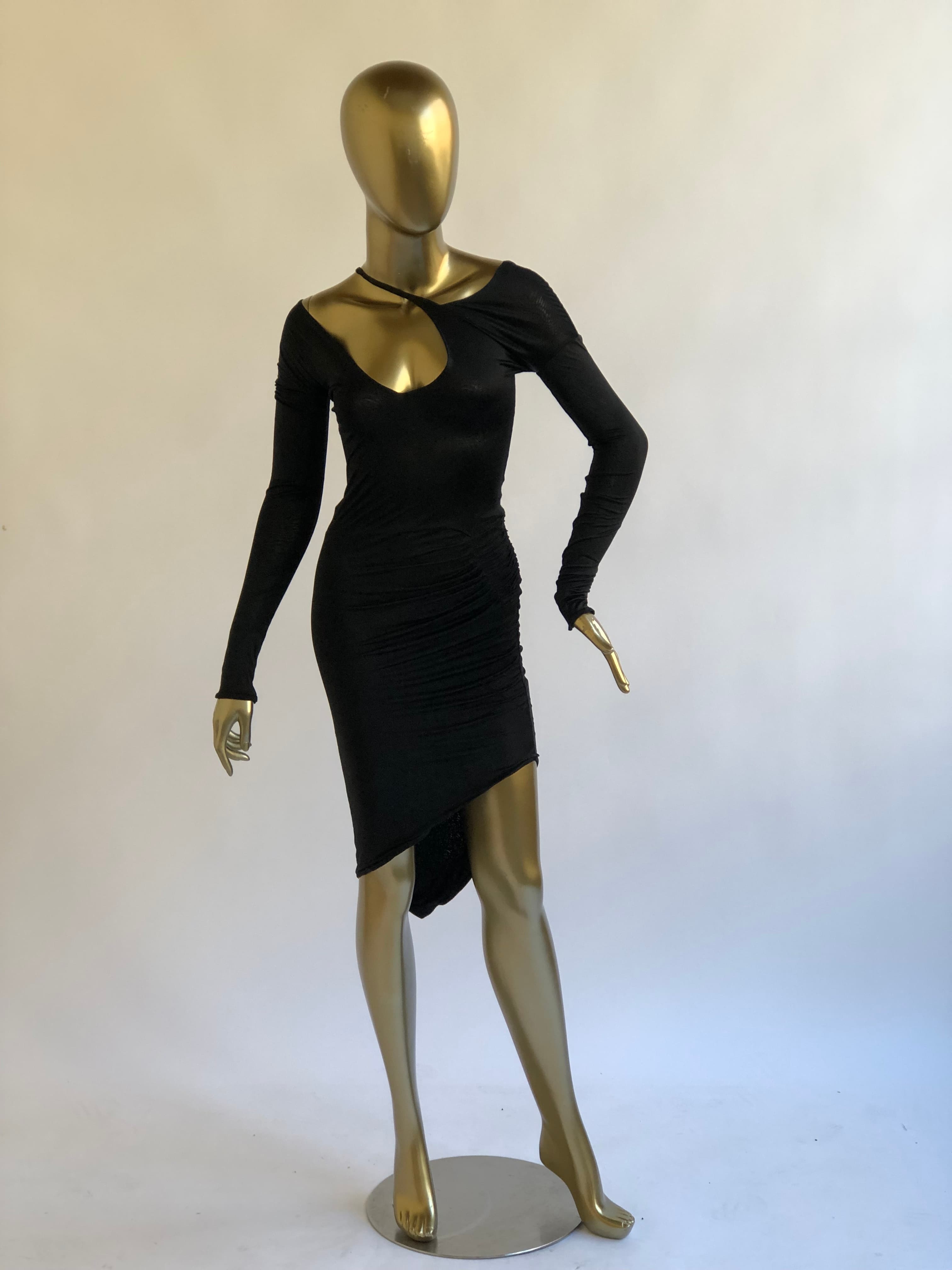 Vintage Gucci High-low Hem Dress