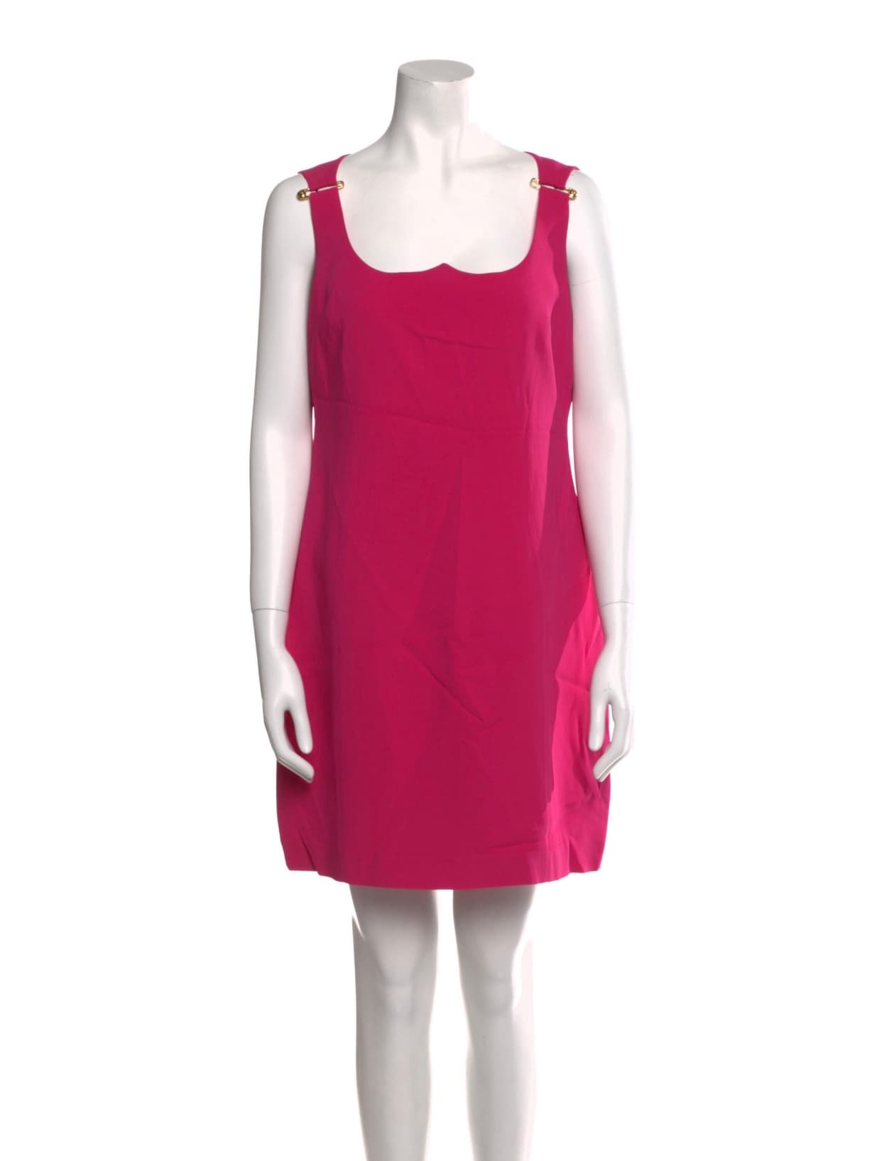Versace Square Neckline Mini Dress
