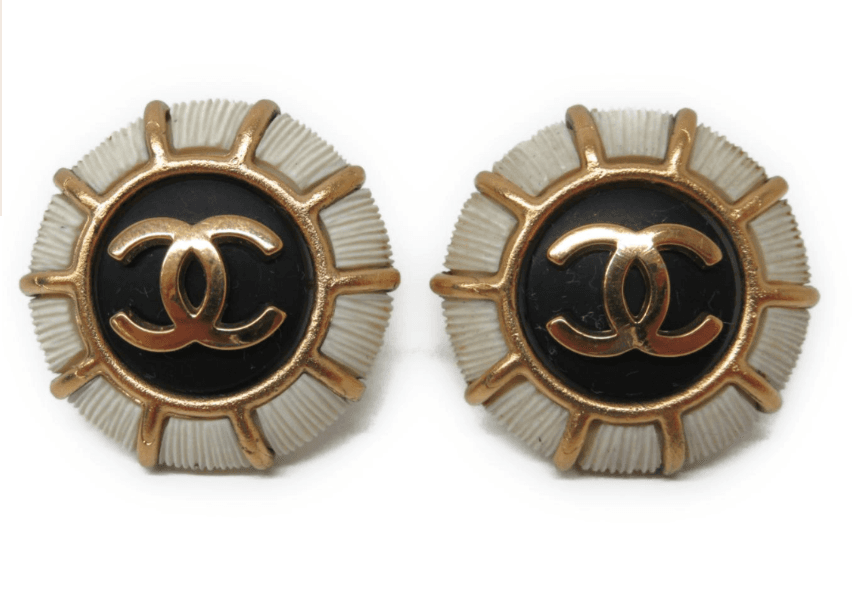 Chanel Clip On Earrings