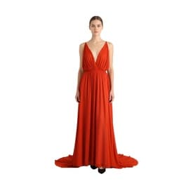 Alaia Orange Long Dress — image 2