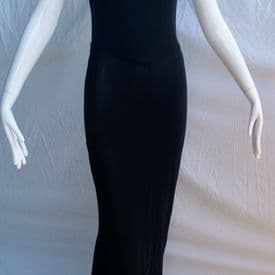 Alaia Vintage Fall 2001 Backless Halter Long Dress — image 1