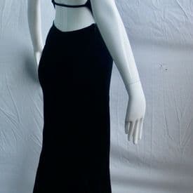 Alaia Vintage Fall 2001 Backless Halter Long Dress — image 2
