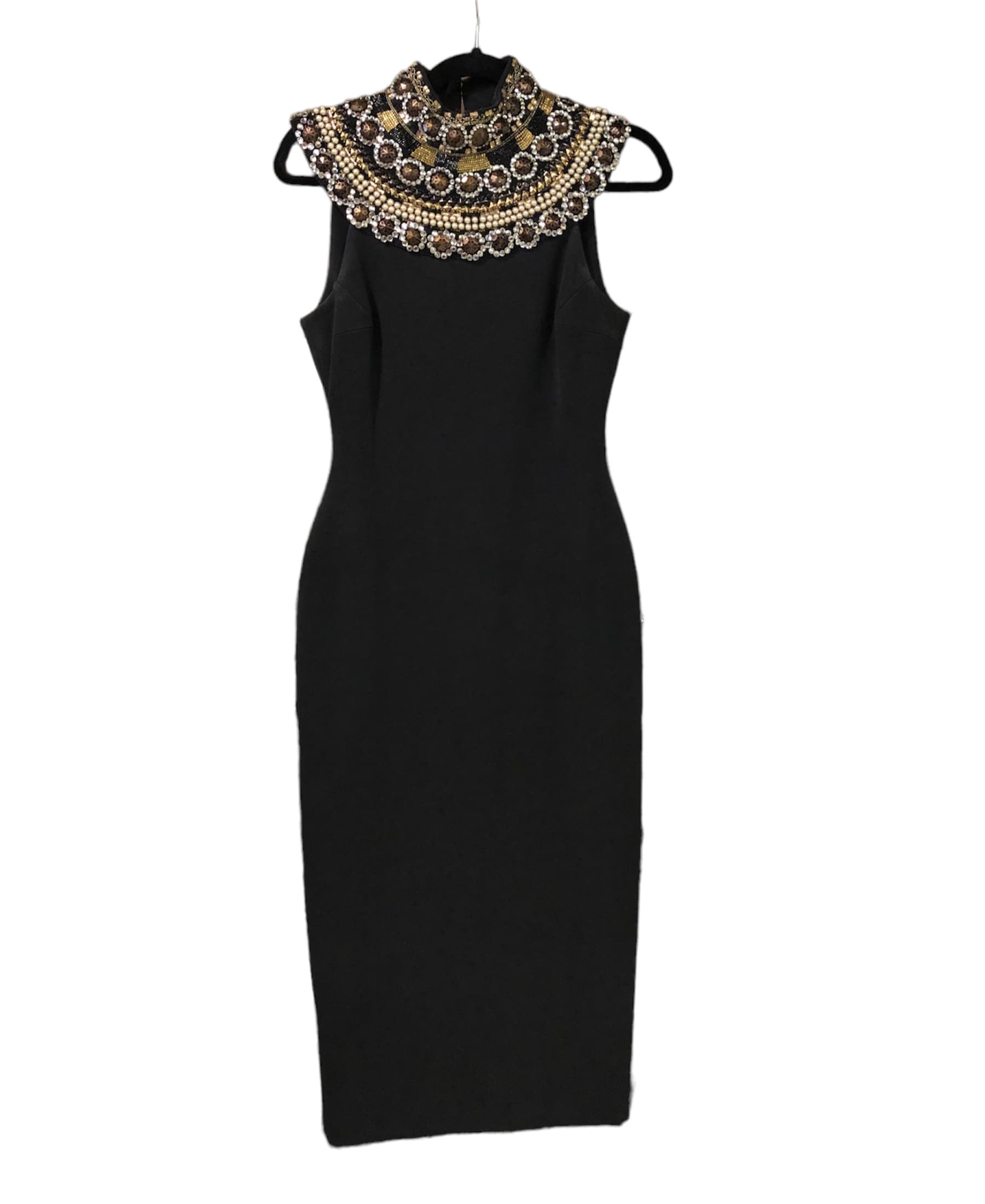 Marchesa Embellished Cocktail Dress