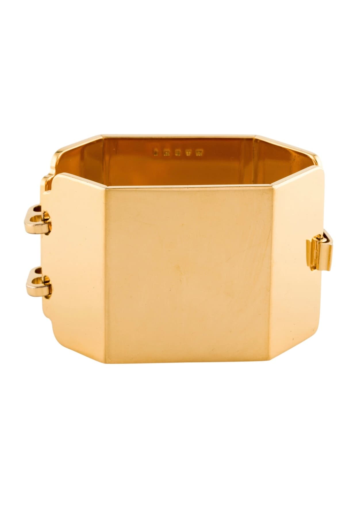 Marni Wide Cuff Gold Bracelet