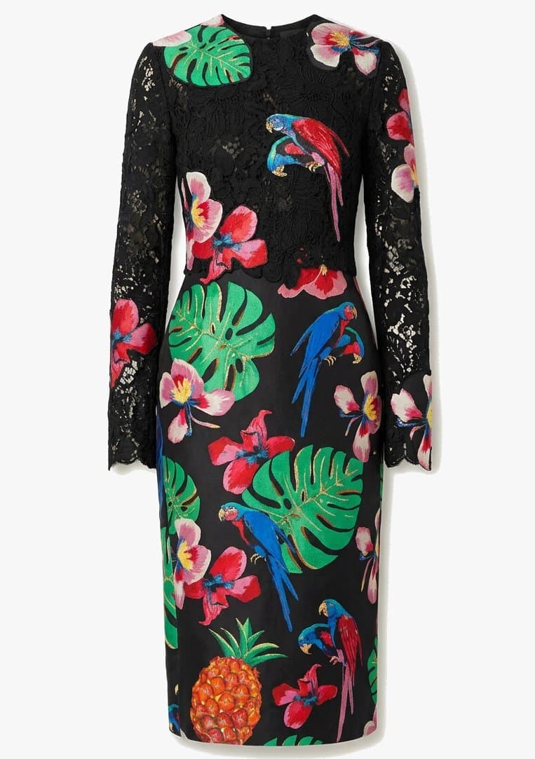 Valentino Multicolored Tropical Dream Dress