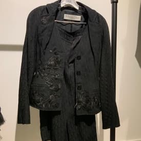 Vintage Christian Dior F/w 2005 Black Suit Set — image 1
