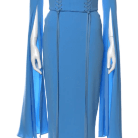 Alex Perry Crew Neck Midi Length Dress — image 1
