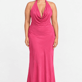 16 Arlington Etna Draped Jersey Gown Long Dress — image 3