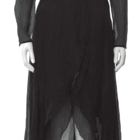 Carolina Herrera Vintage Black Long Dress — image 1