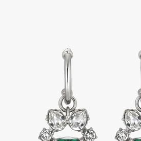 Gucci Interlocking G Crystal Earrings — image 1