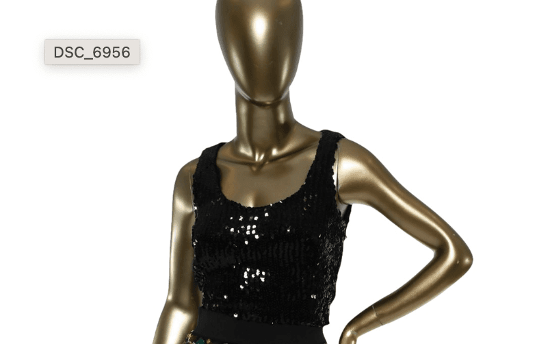 Chanel Sequin 1994 Vintage Top