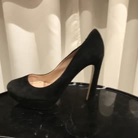 Miu Miu Suede Platform Pumps — image 1