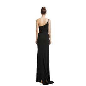 Balmain Knit One Shoulder Gown — image 4
