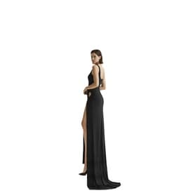 Balmain Knit One Shoulder Gown — image 5