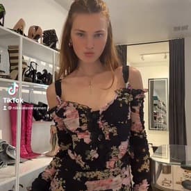Alessandra Rich Floral Mini Dress — image 2
