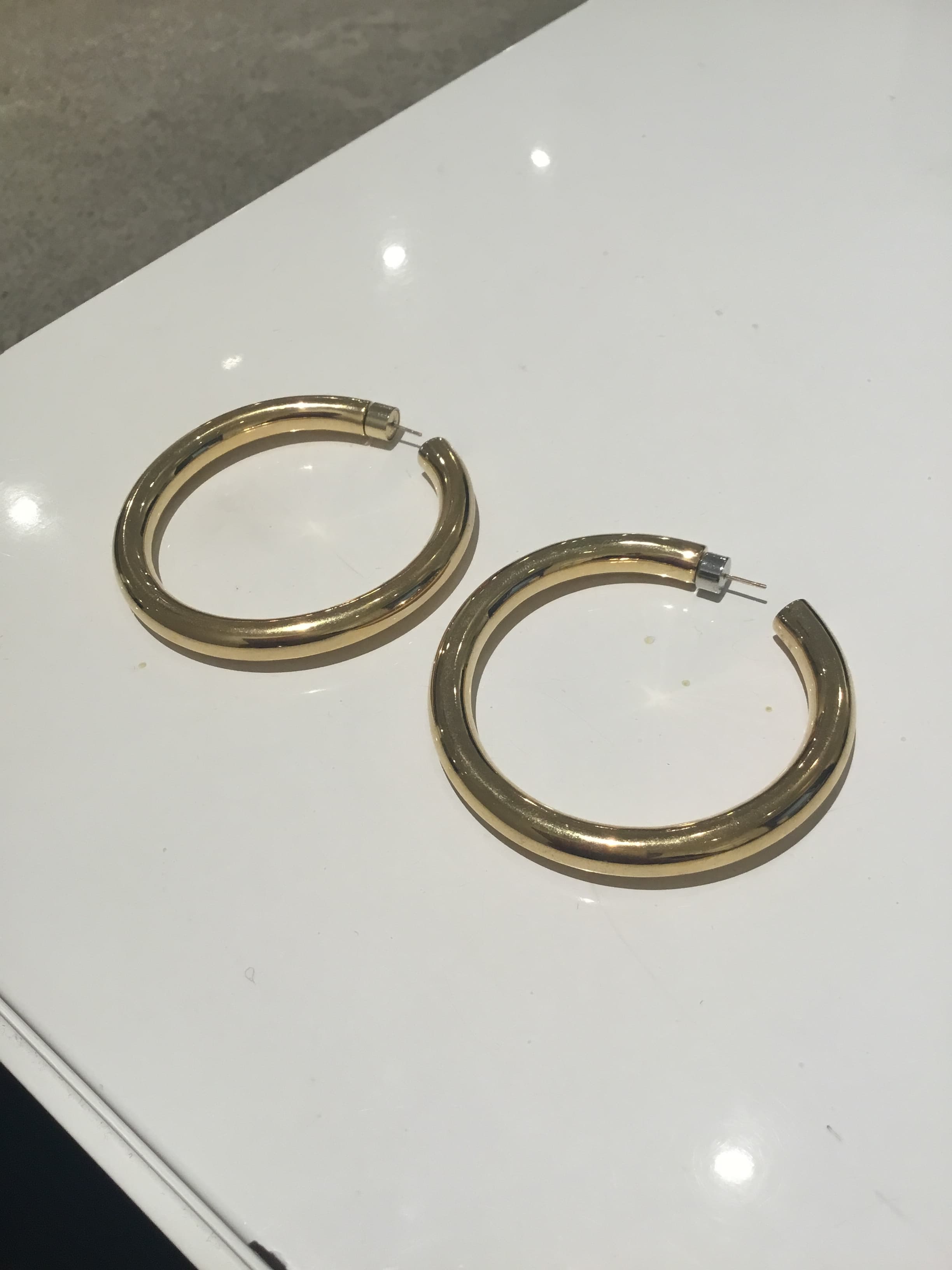 Jennifer Fisher Gold Hoop Earrings