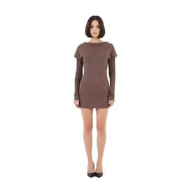 Laquan Smith Long Sleeve Dress With Boning Detail — image 2