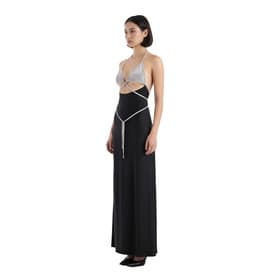 Alexander Wang Crystal Bra Silk Gown — image 7