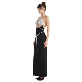 Alexander Wang Crystal Bra Silk Gown — image 8