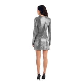 Mach & Mach Crystal Cutout Mini Dress — image 5