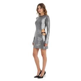 Mach & Mach Crystal Cutout Mini Dress — image 7