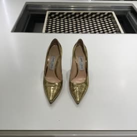 Jimmy Choo Gold Pumps — image 2