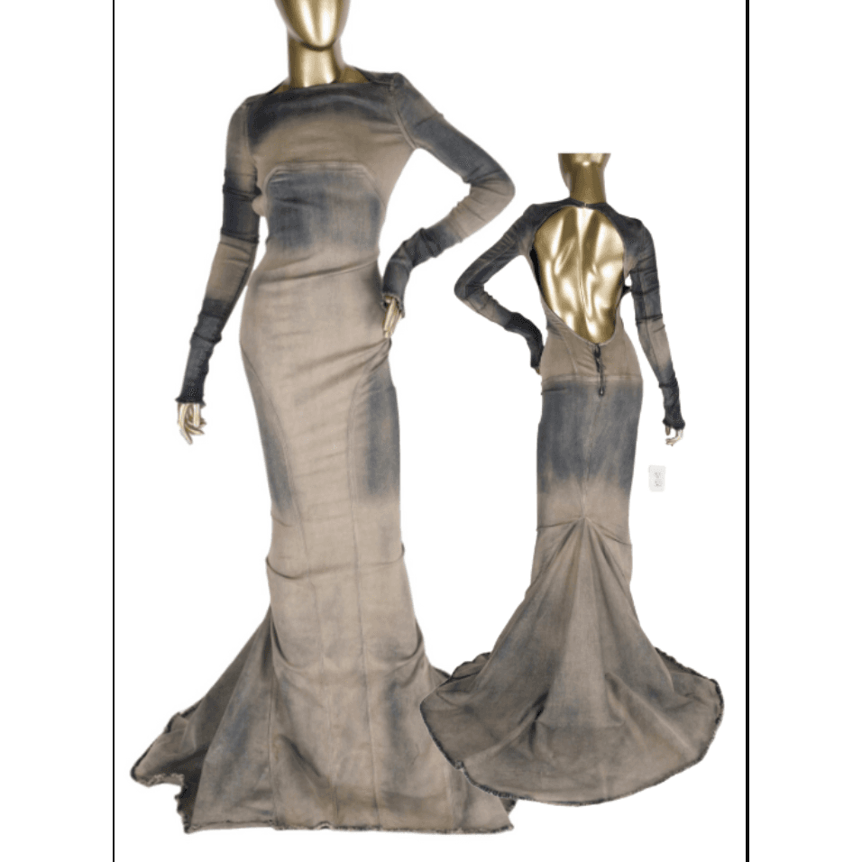 Rick Owens Long Denim Dress