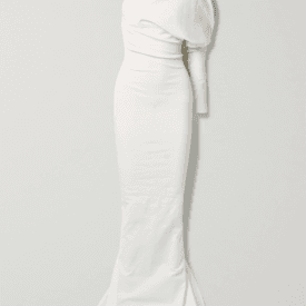 Rick Owens One-shoulder Long White Dress — image 1