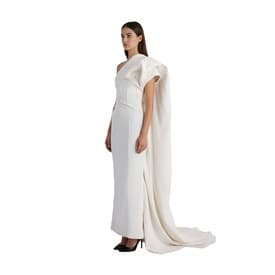 Rick Owens One-shoulder Long White Dress — image 11
