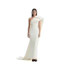 Rick Owens One-shoulder Long White Dress — image 6