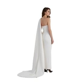 Rick Owens One-shoulder Long White Dress — image 9