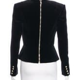 Balmain Crossover Velvet Top — image 3