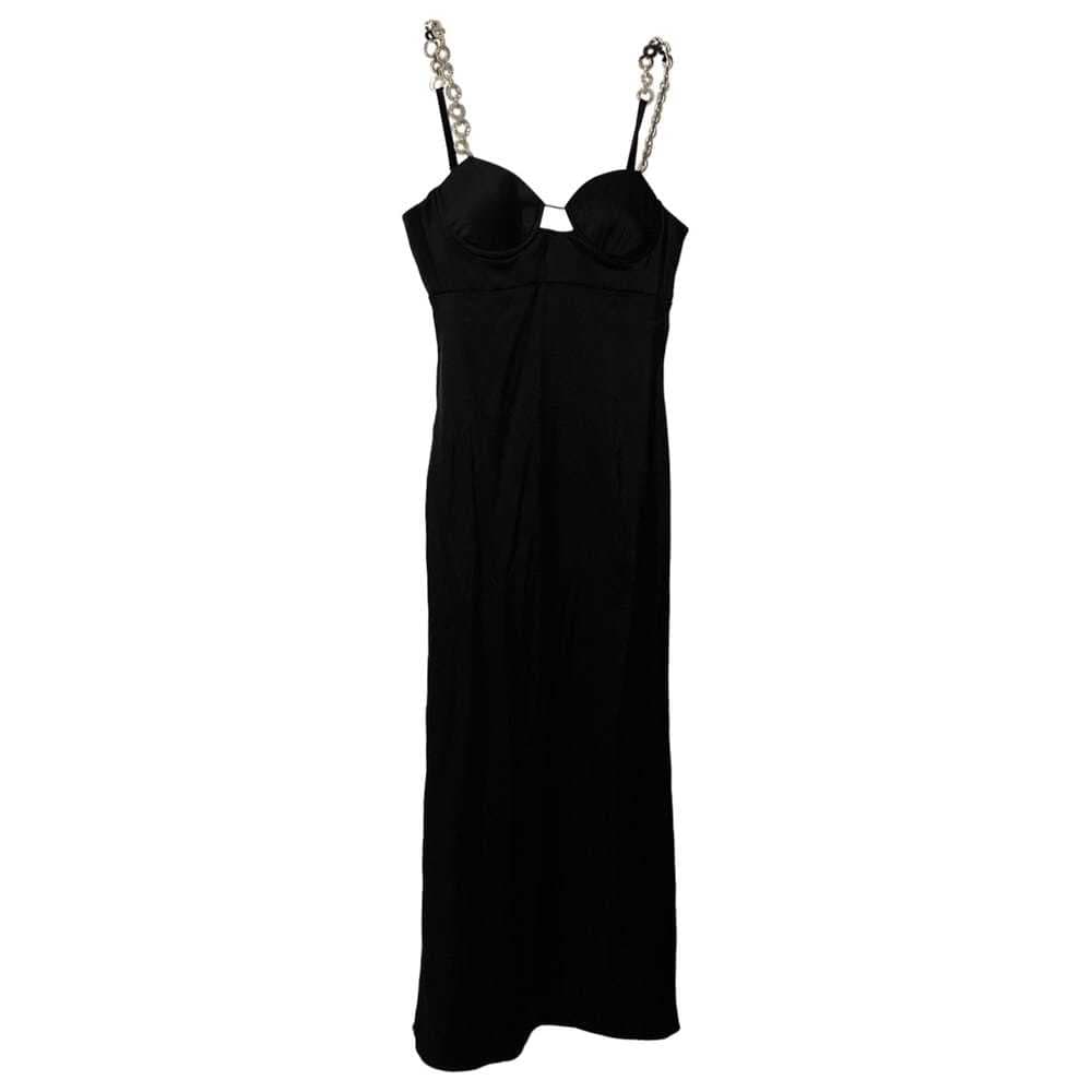David Koma Silk Mid Length Black Dress