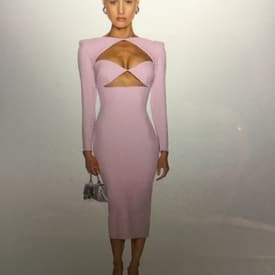 Alex Perry Page Double Cutout Midi — image 1