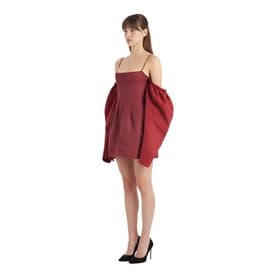Laquan Smith Burgundy Corset Mini Dress — image 7